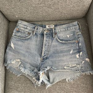 Agolde denim shorts